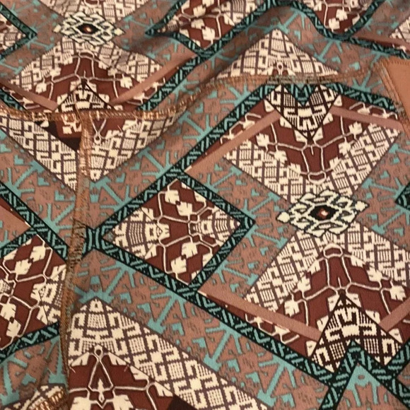 RBX Printed Pink Leggings - Picture 2 of 5